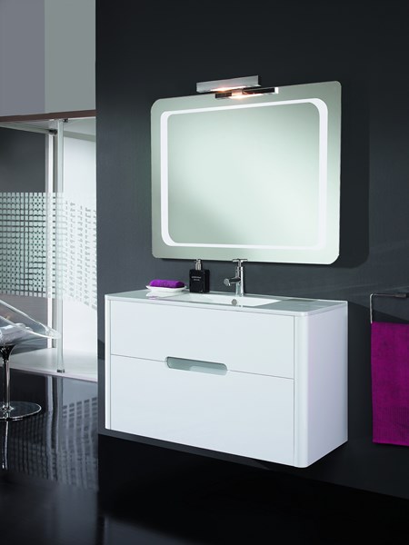 Meuble salle de bain design collection Twist marque Ordonez