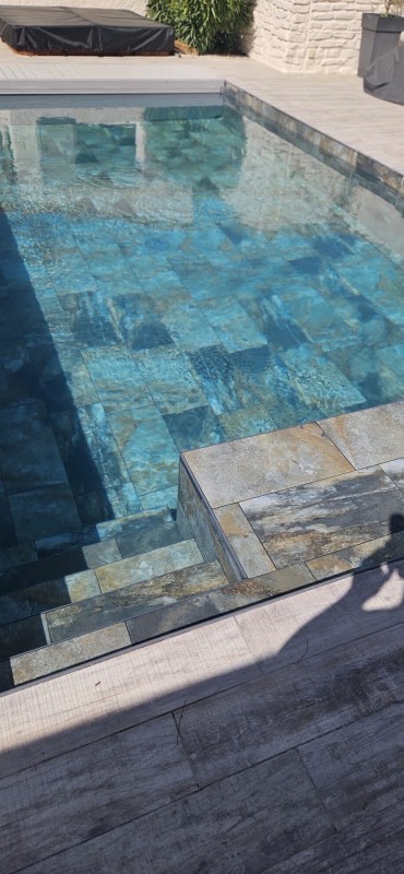 Carrelage extérieur imitation Bali à Rognes près d’Aix-en-Provence