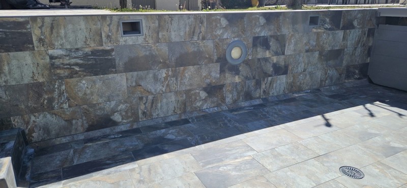 Carrelage extérieur imitation Bali à Rognes près d’Aix-en-Provence