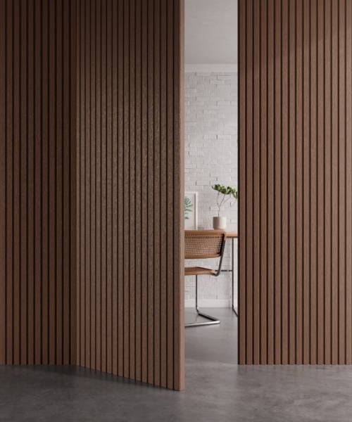 Panneaux muraux PVC imitation bois disponibles en six coloris près de Marseille