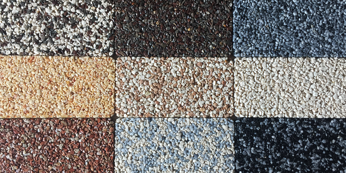 Coloris du revêtement de sol de marque Résinéo