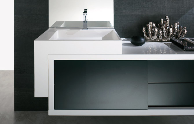 Meuble QUALITATIF Haut de Gamme Design & Contemporain BMT Collection QUADRO