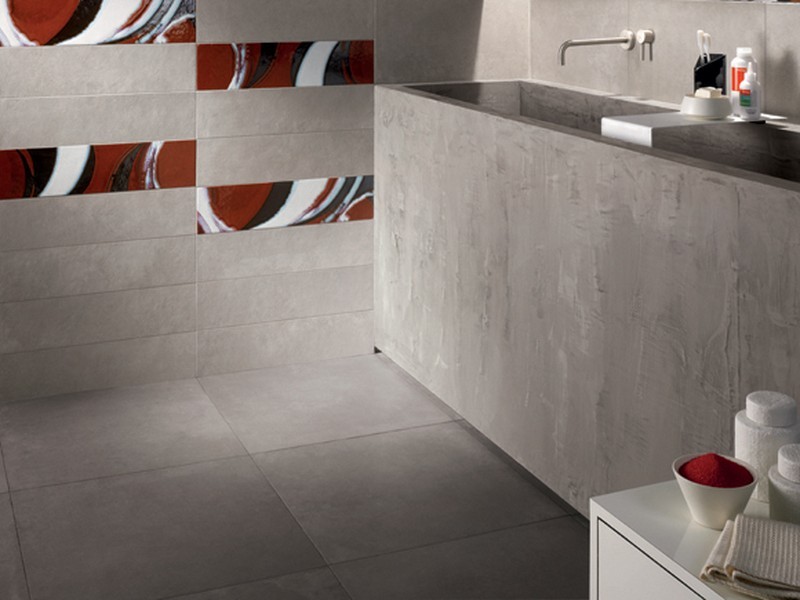 Docks Carrelages Grès Cérame Pleine Masse Aspect Béton Ciré