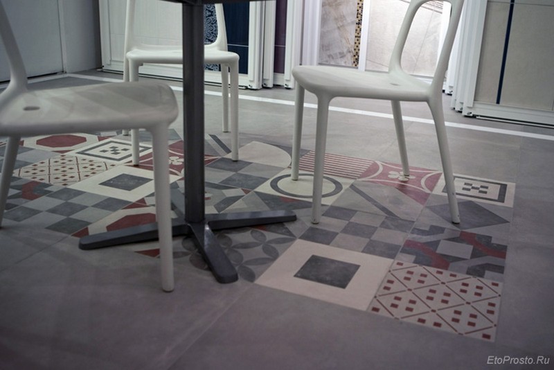 Docks Carrelages Grès Cérame Pleine Masse Aspect Béton Ciré